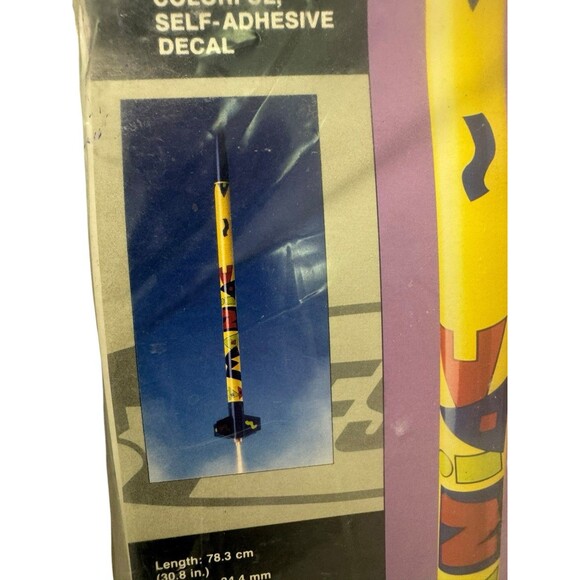 Estes Challenge Series 2091 Maniac Model Rocket New Sealed Vintage Fast Shipping - Picture 4 of 9
